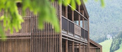 Natürliche Materialien Il vostro appartamento Wierer Bau